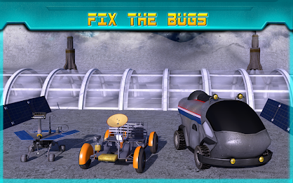 Space Moon Rover Simulator 3D poster 9