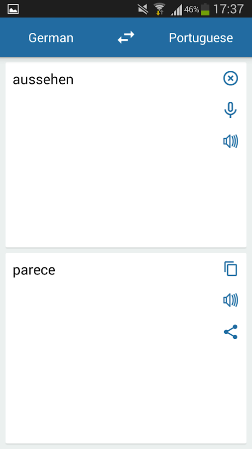 German Portuguese Translator Android Apps on Google Play
