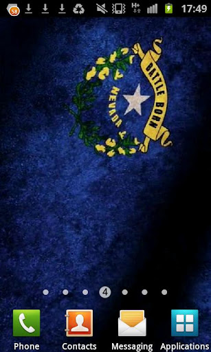 Nevada NV Flag Live Wallpaper