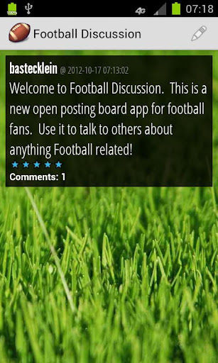 Football Discussion