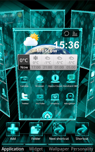 NEXT LAUNCHER CYANSTYLE THEME