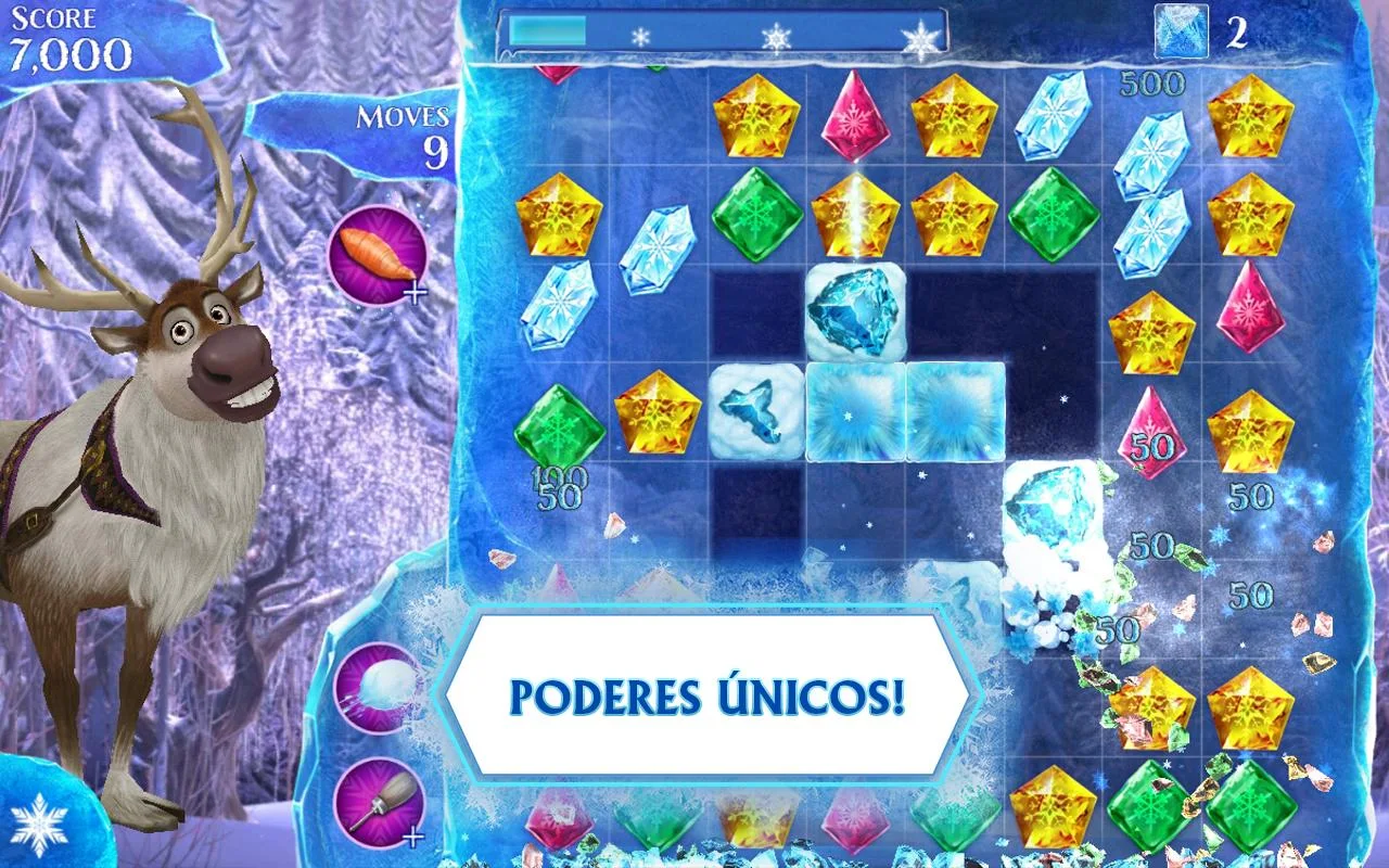  Frozen Free Fall: captura de tela 