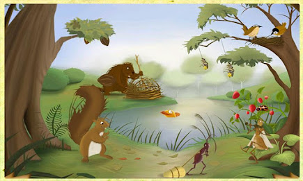 Ant and Grasshopper Storybook poster 2