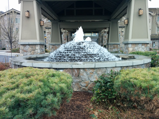 Hilton Garden Step Fountain