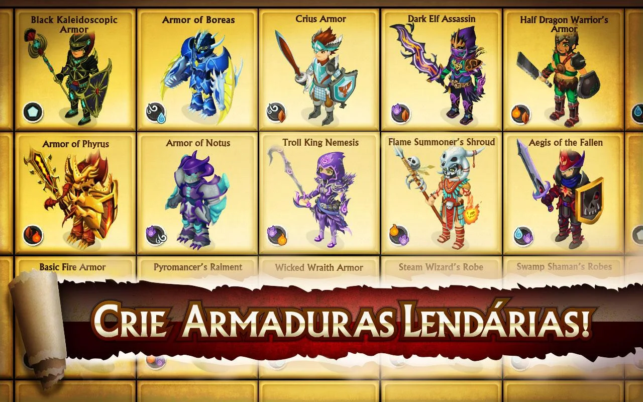   Knights & Dragons: captura de tela 