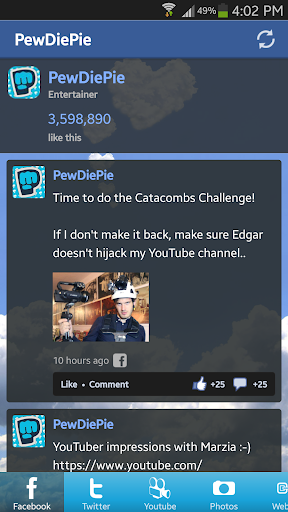 PewDiePie Social