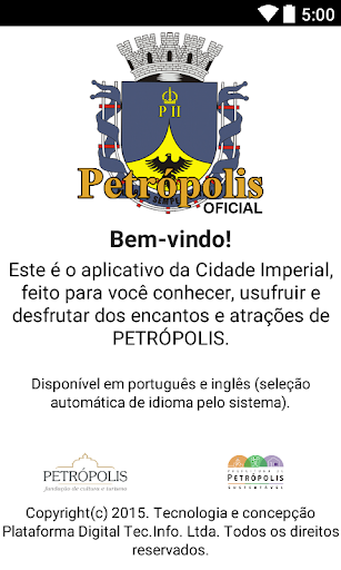 Aplicativo Petrópolis