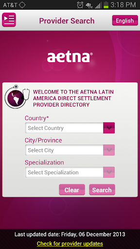 Aetna Latin America Provider