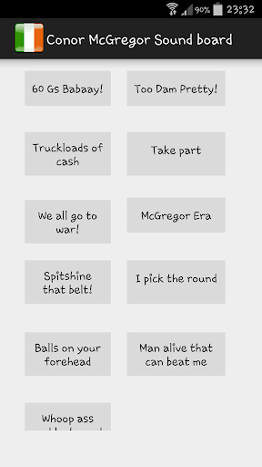 Conor McGregor Soundboard