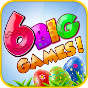 6 Big Easter Bunny Egg Games  Icon