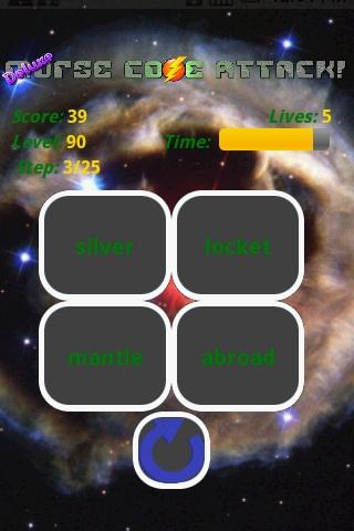 Deluxe Morse Code Attack! Screen 2