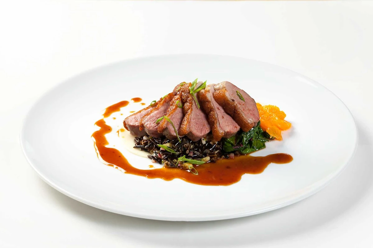 2013_Mar21-A_SPE_CelebrityCruises_7998 - A dish prepared in Celebrity Cruises's Main Restaurant.