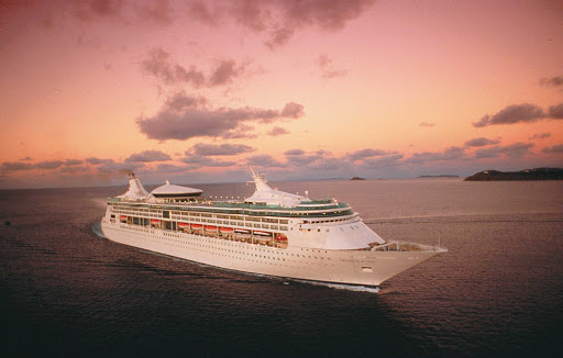 Grandeur-of-the-Seas-sunset - Book a romantic Caribbean cruise on Grandeur of the Seas.