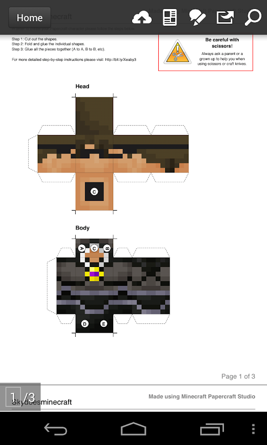 grass  Papercraft on Play minecraft Apps papercraft Android Studio Google  Minecraft