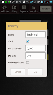 CarStory - Car Management,Fuel - screenshot thumbnail