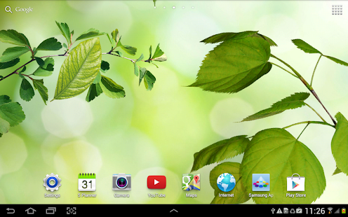 Leaves Live Wallpaper