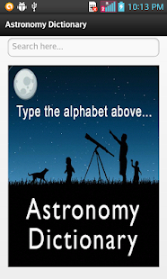 Astronomy Dictionary Screenshots 0