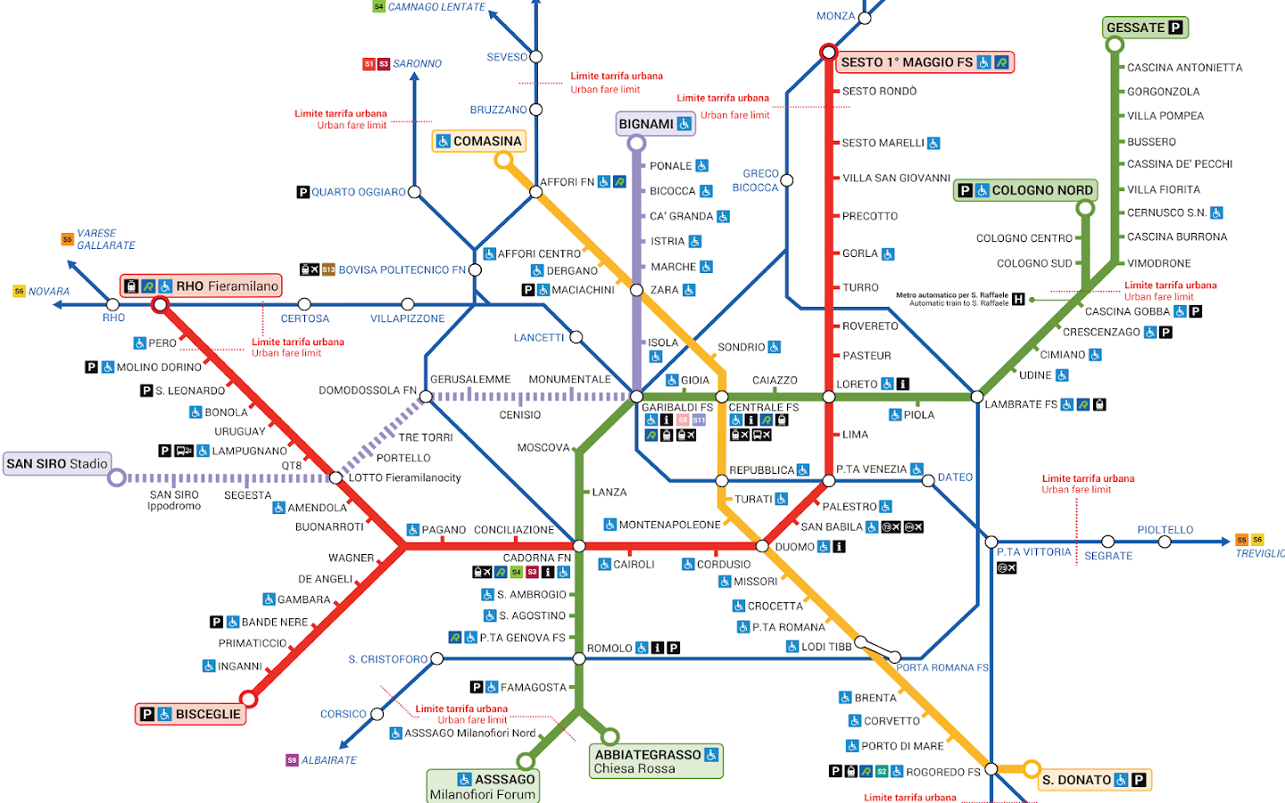 Milan Metro - screenshot