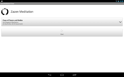 Zazen Meditation Timer