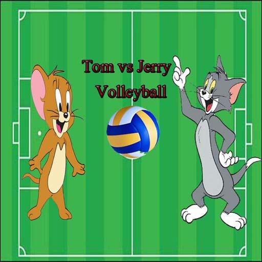 Tom vs Jerry Volleyball LOGO-APP點子