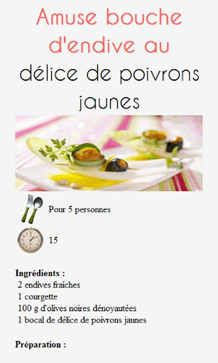 【免費健康App】Recettes vegetariennes-APP點子