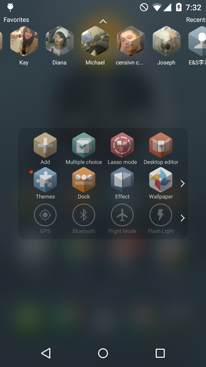 TSF Shell Cube Theme Screen 2