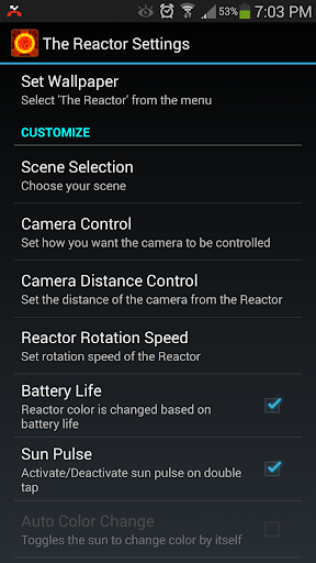 Reactor Live Wallpaper Trial