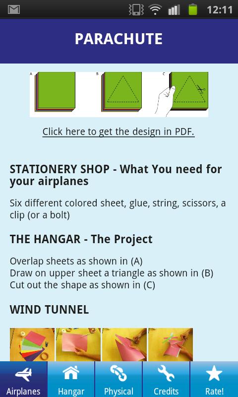 Paper Airplanes Screen 3