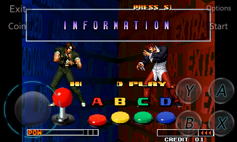 Arcade3-K.O.F 97 Screen 2