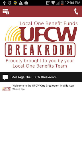 UFCW One Breakroom