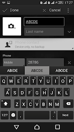 Texture Dark Xperien Theme poster 5