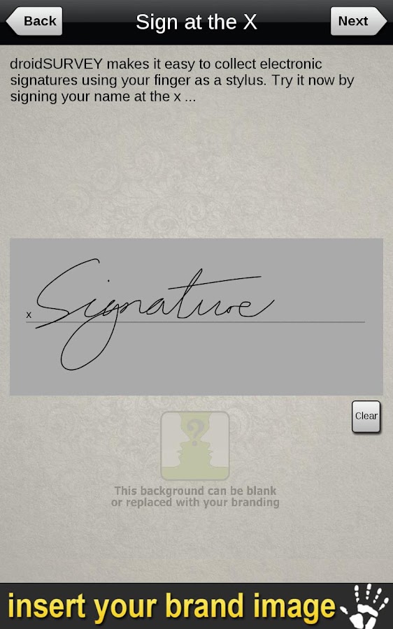    droid Survey Offline Forms- screenshot  