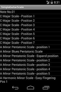 Guitar Scale