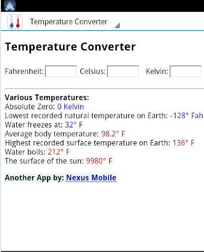 Temperature Converter