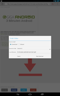 vGet (Stream, Download, DLNA) - screenshot thumbnail