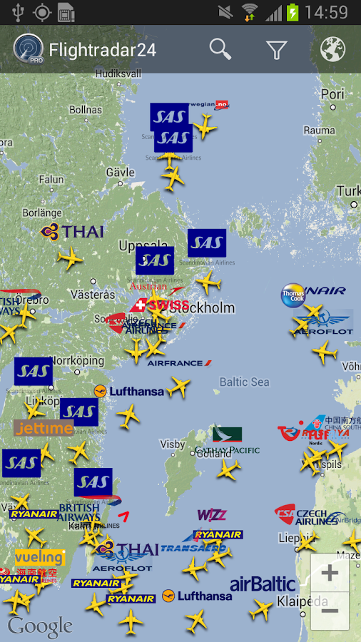 Flightradar24 Pro - screenshot