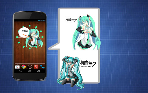 Hastune Miku Widgets