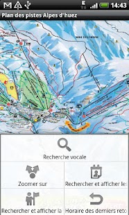 Map of Alpe d'Huez pist