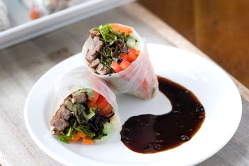 Steak Spring Rolls