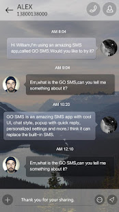 GO SMS GLASSWARE THEME(圖2)-速報App