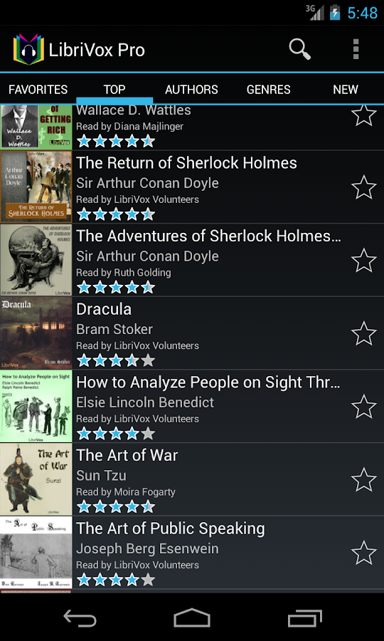 LibriVox Audio Books Supporter Android Apps on Google Play