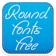 Round Fonts Free  Icon