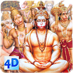 Cover Image of डाउनलोड 4D हनुमान लाइव वॉलपेपर 4.0 APK