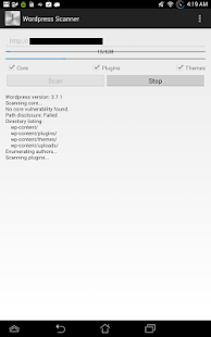 Wordpress Scanner