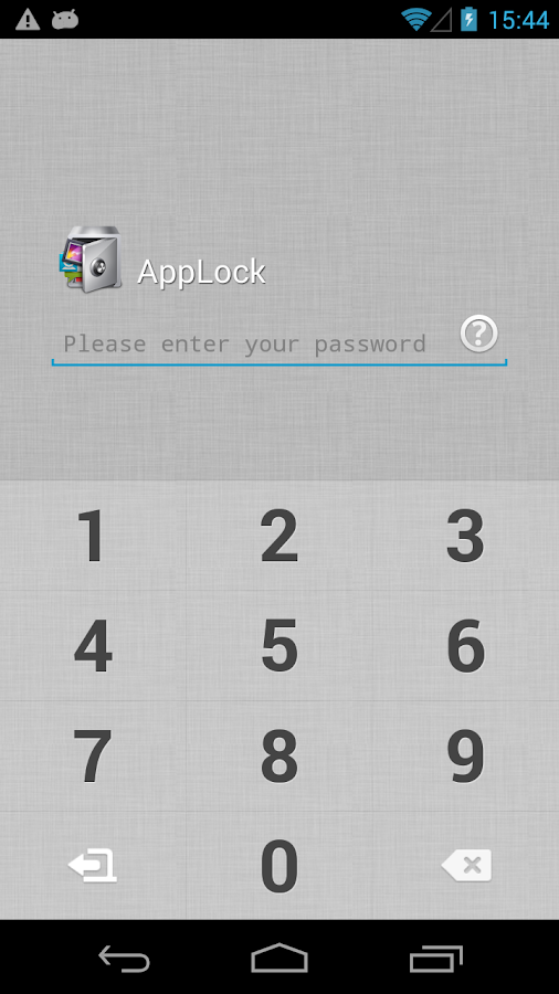 AppLock - screenshot