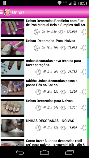 【免費媒體與影片App】Unhas Decoradas MDA-APP點子