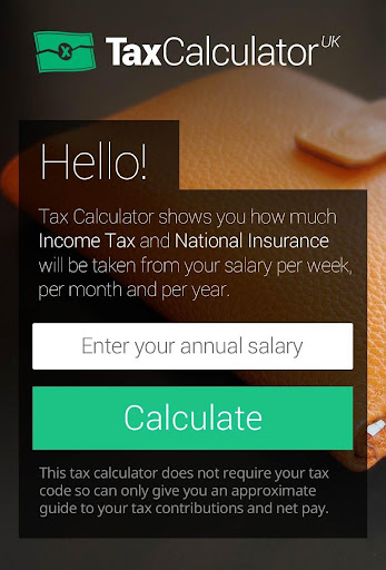 Tax Calculator UK