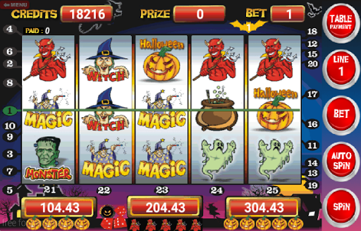 Slot Machine Halloween Lite 5.25 10