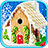 Gingerbread House: Make & Bake mobile app icon