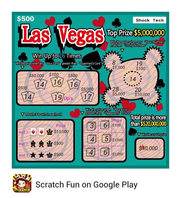 Las Vegas Scratch Ticket Android Apps on Google Play